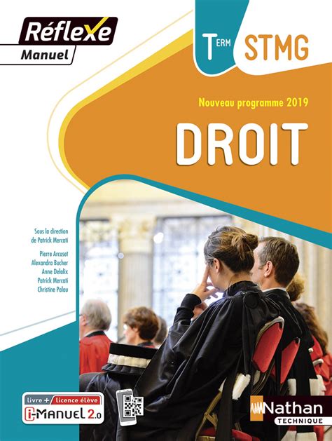 Nathan Droit Terminale Stmg Corrigé Pdf Droit - Term STMG (Pochette) - Livre + licence numérique i-Manuel 2.0